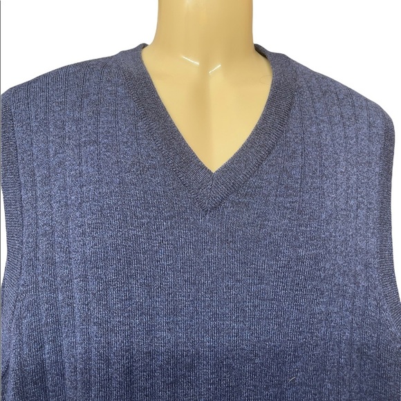 John W. Nordstrom Italian Merino Wool Sweater golf size XL - Picture 7 of 8